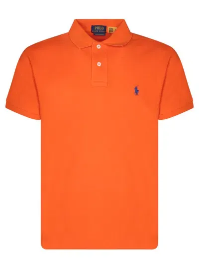 Polo Ralph Lauren T-shirts In Orange