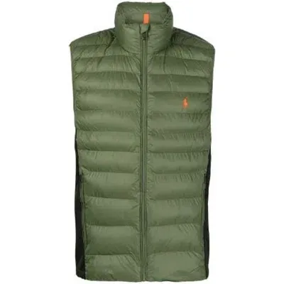 Polo Ralph Lauren Terra Hybrid Insulated Jacket In Green