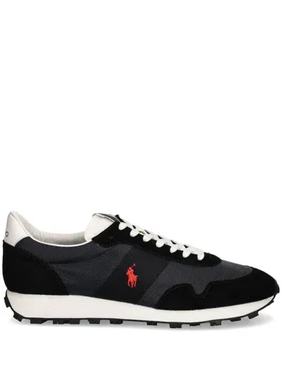 Polo Ralph Lauren Trail 125 Sneakers In Black