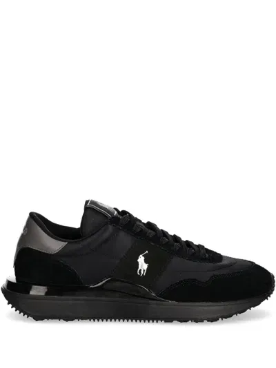 Polo Ralph Lauren Train 89 Sneakers In Black