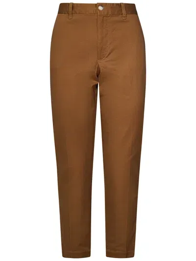 Polo Ralph Lauren Trousers In Brown