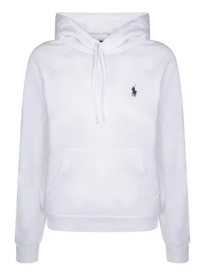 Polo Ralph Lauren White Logo Hoodie