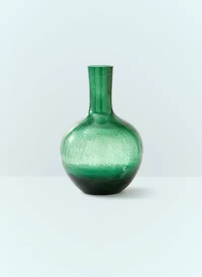 Polspotten Large Boolb Vase In Dark Green