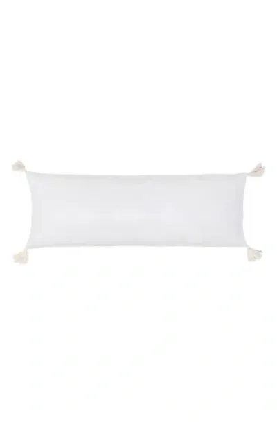 Pom Pom At Home Bianca Accent Pillow In White