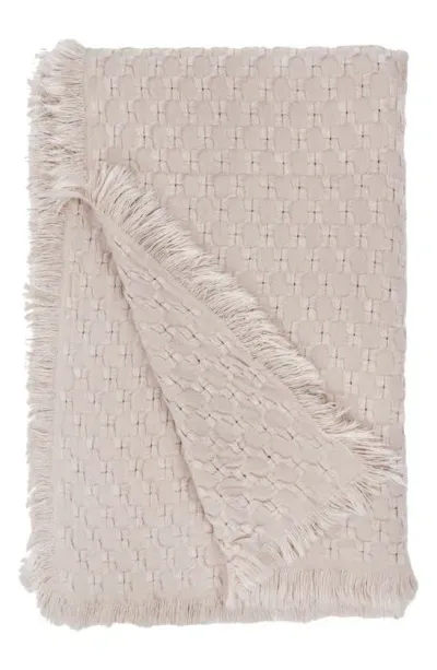 Pom Pom At Home Delphine Throw In Blush