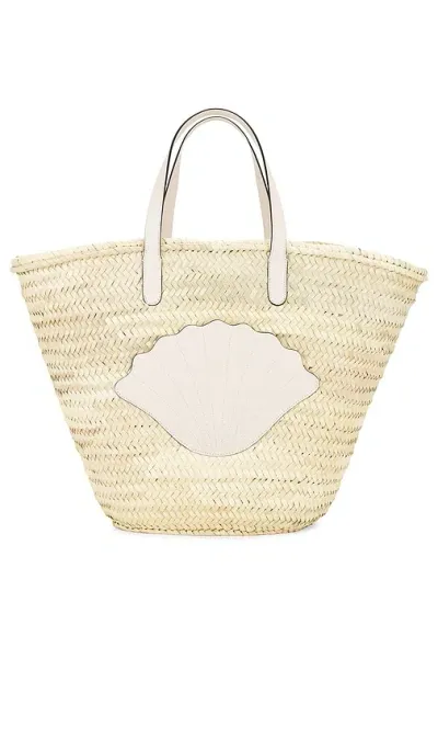 Poolside The Ibiza Tote In 椰子色