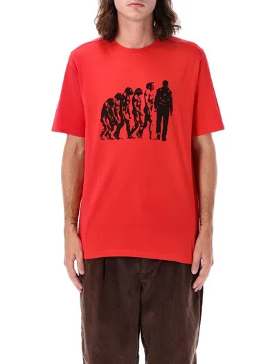 Pop Trading Company Sapiens T-shirt In Red