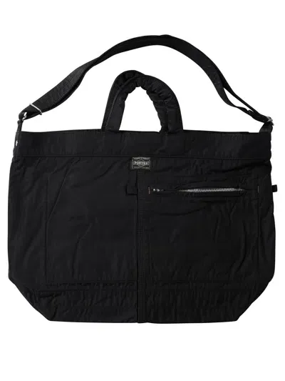 Porter Yoshida Mile 2way Handbags In Black