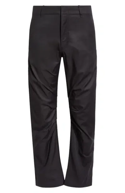 Post Archive Faction 7.0 Nylon & Cotton Trousers Right In Black