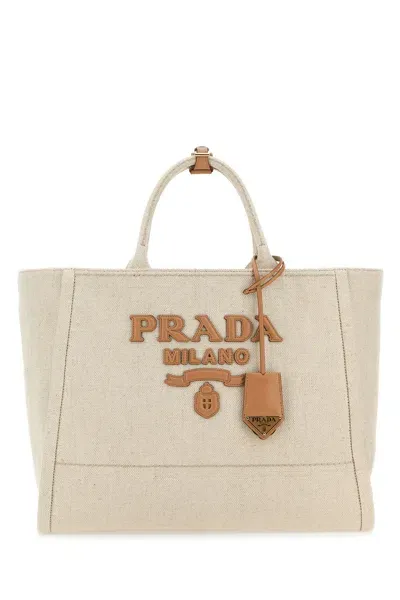 Prada Borsa-tu Nd  Female In Beige O Tan