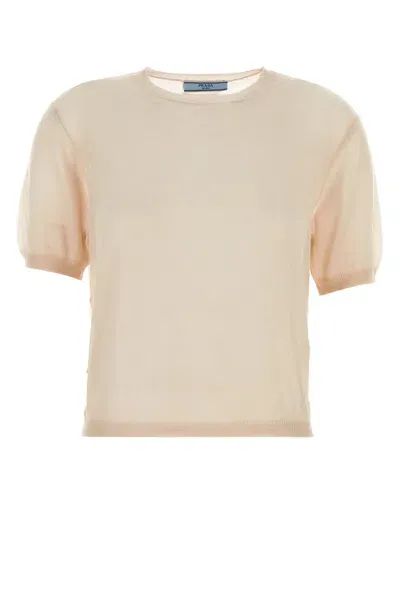 Prada Knitwear-44 Nd  Female In Pink