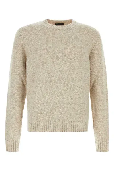 Prada Knitwear In Brown