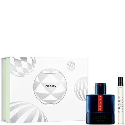 Prada Luna Rossa Ocean Eau De Parfum 50ml Gift Set In White