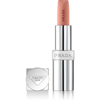 Prada Monochrome Soft Matte Refillable Lipstick In White