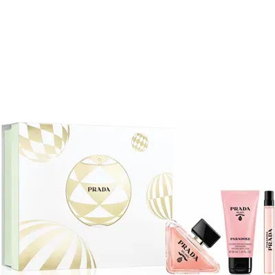 Prada Paradoxe Eau De Parfum 90ml Gift Set In White