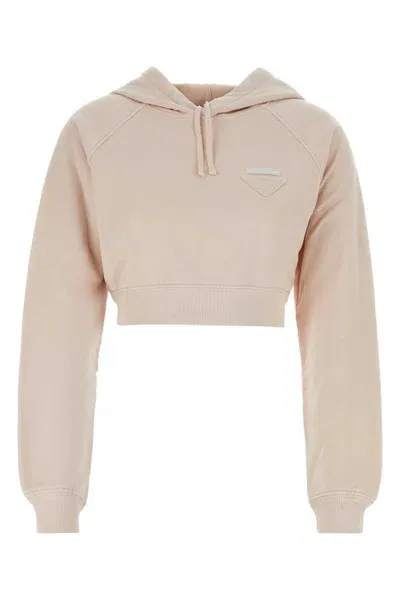 Prada Sweatshirts In Pink