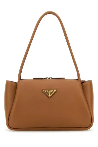 Prada Triangle In Brown