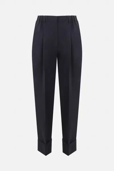 Prada Trousers In Blue