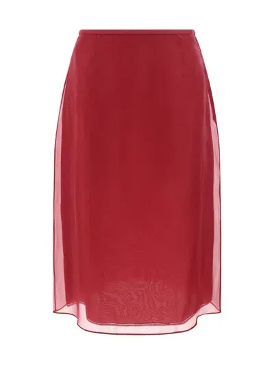 Prada Skirt In Pink