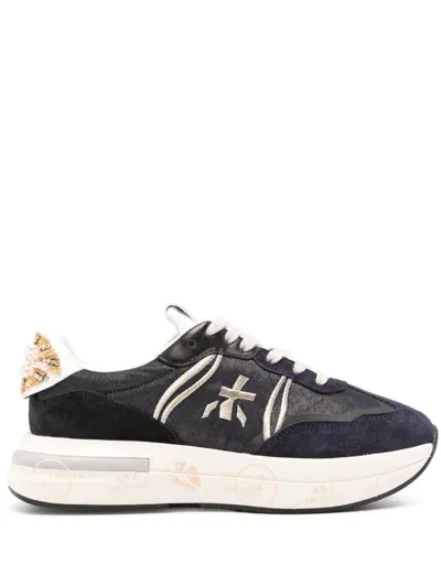 Premiata Cassie 7000 Sneakers In Blue