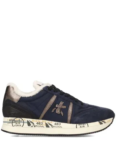 Premiata Connyd Sneakers In Blue