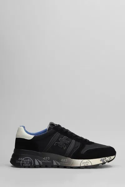 Premiata Lander Sneakers In Black