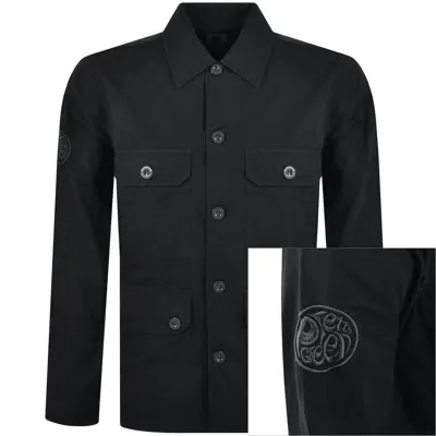 Pretty Green Felps Overshirt Black