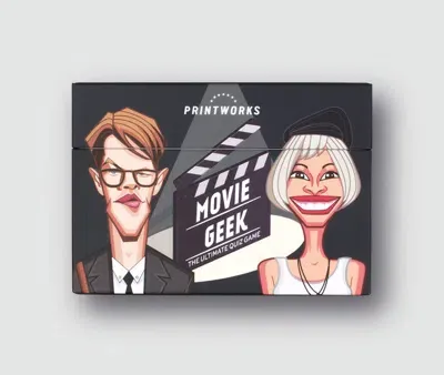 Printworks Trivia Game - Movie Geek In Multi