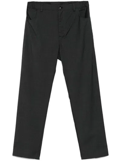 Private 0204 Cropped Trousers In Grey