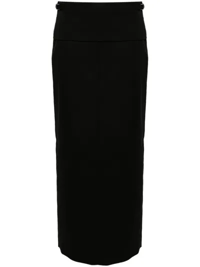 Proenza Schouler Adriana Maxi Skirt In Black