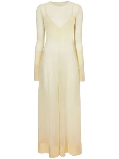 Proenza Schouler Anneliese Maxi Dress In Neutrals