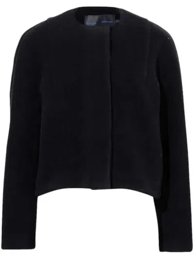 Proenza Schouler Mona Cropped Jacket In Black