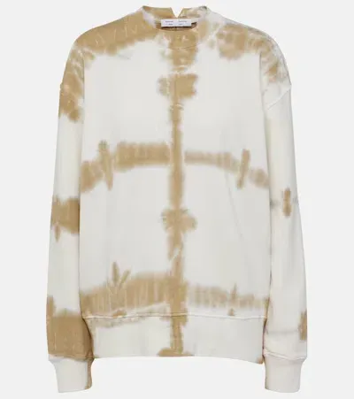 Proenza Schouler White Label Blake Tie-dye Cotton Sweatshirt In Multicoloured