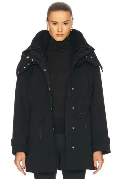 Proenza Schouler Wilder Coat In Black