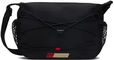 Ps By Paul Smith Black Nylon Utilitarian Crossbody Bag