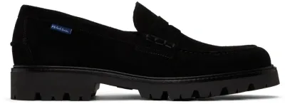 Ps By Paul Smith Black Suede Bolzano Loafers