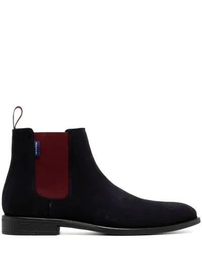 Ps By Paul Smith Cedric Ankle Boots In Purple