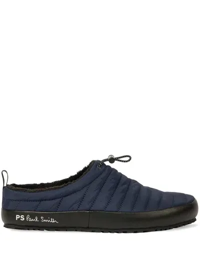 Ps By Paul Smith Larsen Slippers In Blue