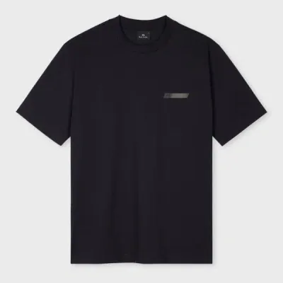 Ps By Paul Smith Logo-print T-shirt In Blue