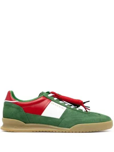 Ps By Paul Smith Ps Paul Smith Suede Sneakers In Green