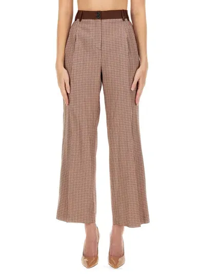 Ps By Paul Smith Regular Fit Pants In Brown