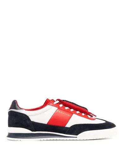 Ps By Paul Smith Low-top Lace-up Sneakers In Rojo