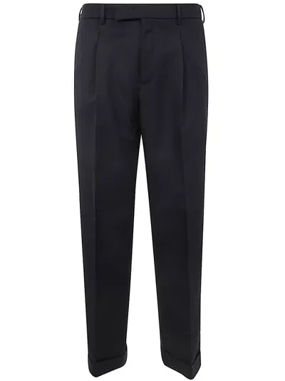 Pt01 Man Fifteen Trousers Clothing In Black