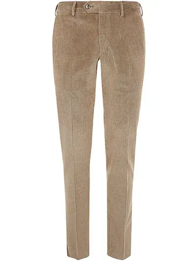 Pt01 Man Trousers Slim Jogger Clothing In Beige