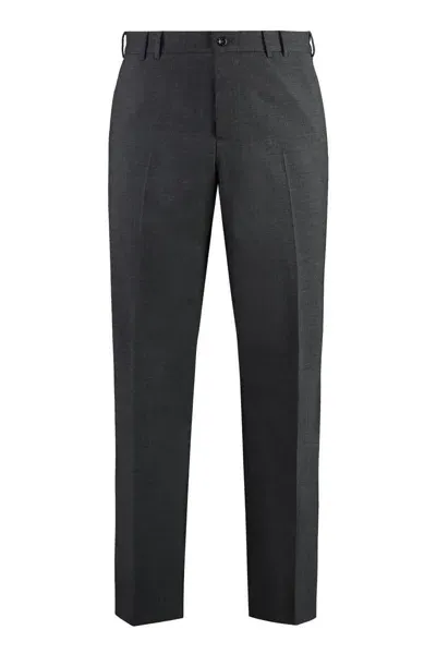 Pt01 Michael Wool Trousers In Grey