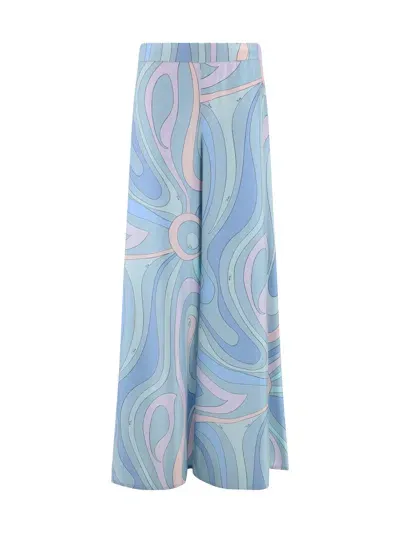 Pucci Pants In Celeste