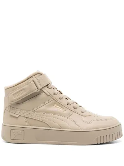 Puma Carina Street Sneakers In Brown