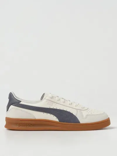 Puma Sneakers  Men Color White In Frosted Ivory-galactic Grey