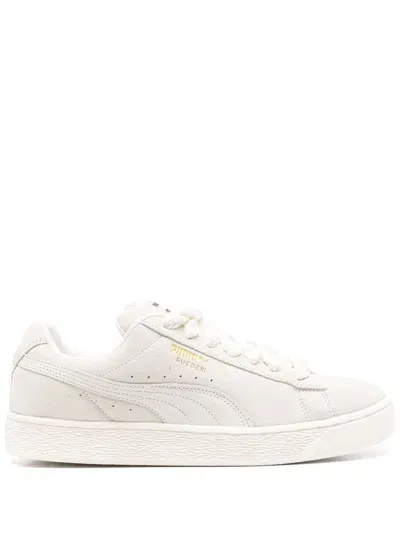 Puma Suede Xl Sneakers In Frosted Ivory Vapor Gray