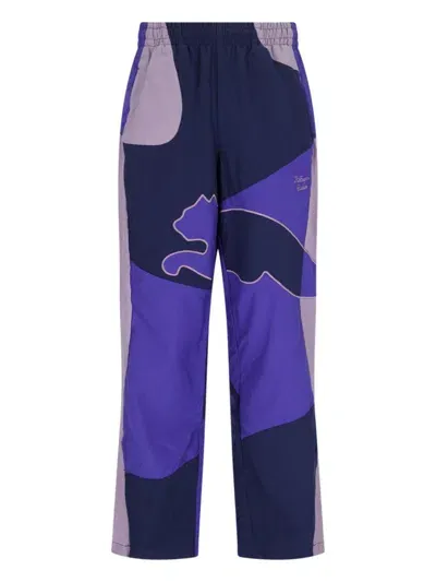 Puma Trousers In Purple